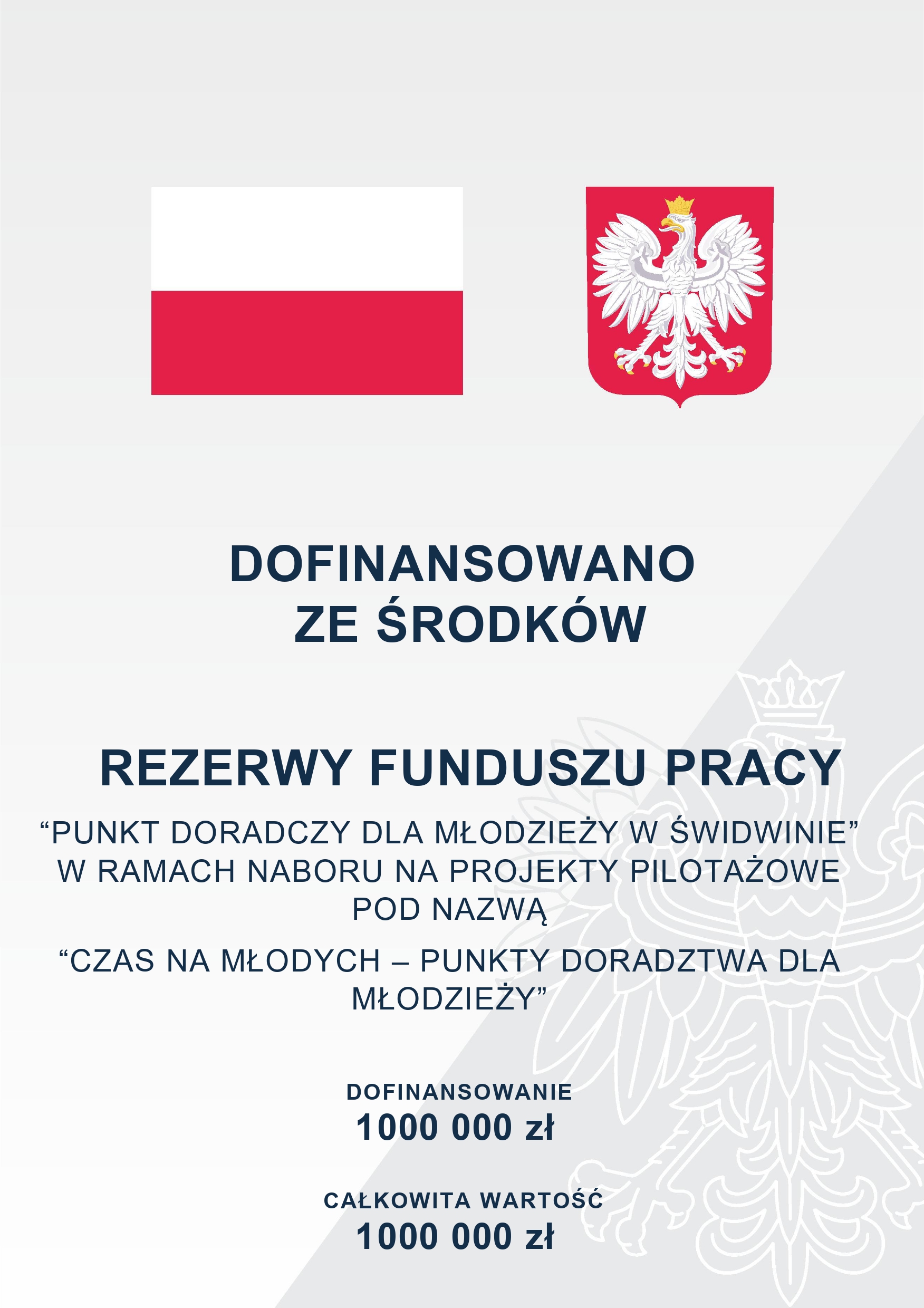 Plakat - Projekt pilotażowy